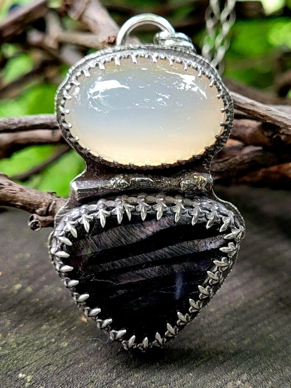 Handmade Artisan Sterling Silver Pendant